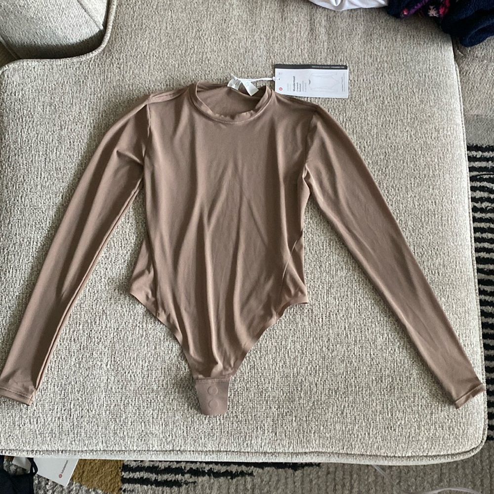 NWT Lululemon Wundermost Nulu Mesh Long-Sleeve Crewneck Bodysuit | Size XS